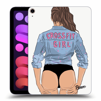 Picasee silikonový průhledný obal pro Apple iPad mini 2021 (6. gen) - Crossfit girl - nickynellow
