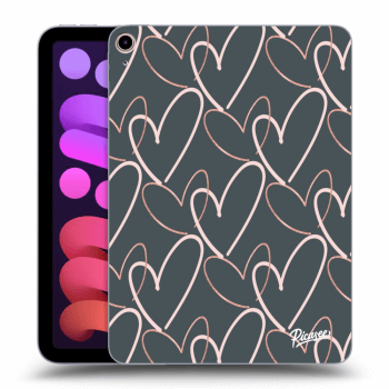 Picasee silikonový průhledný obal pro Apple iPad mini 2021 (6. gen) - Lots of love
