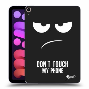 Picasee silikonový černý obal pro Apple iPad mini 2021 (6. gen) - Don't Touch My Phone