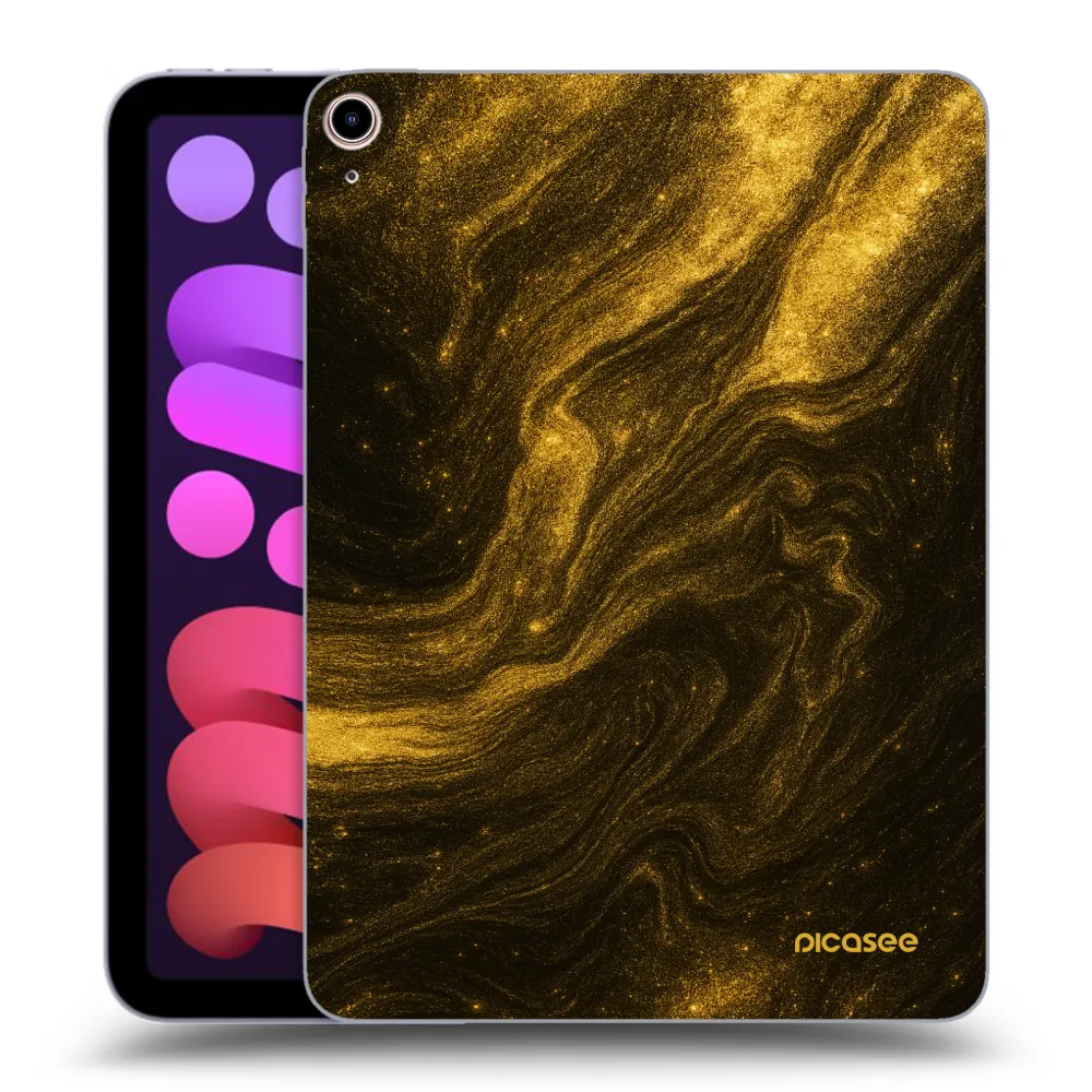 Picasee silikonový průhledný obal pro Apple iPad mini 2021 (6. gen) - Černá