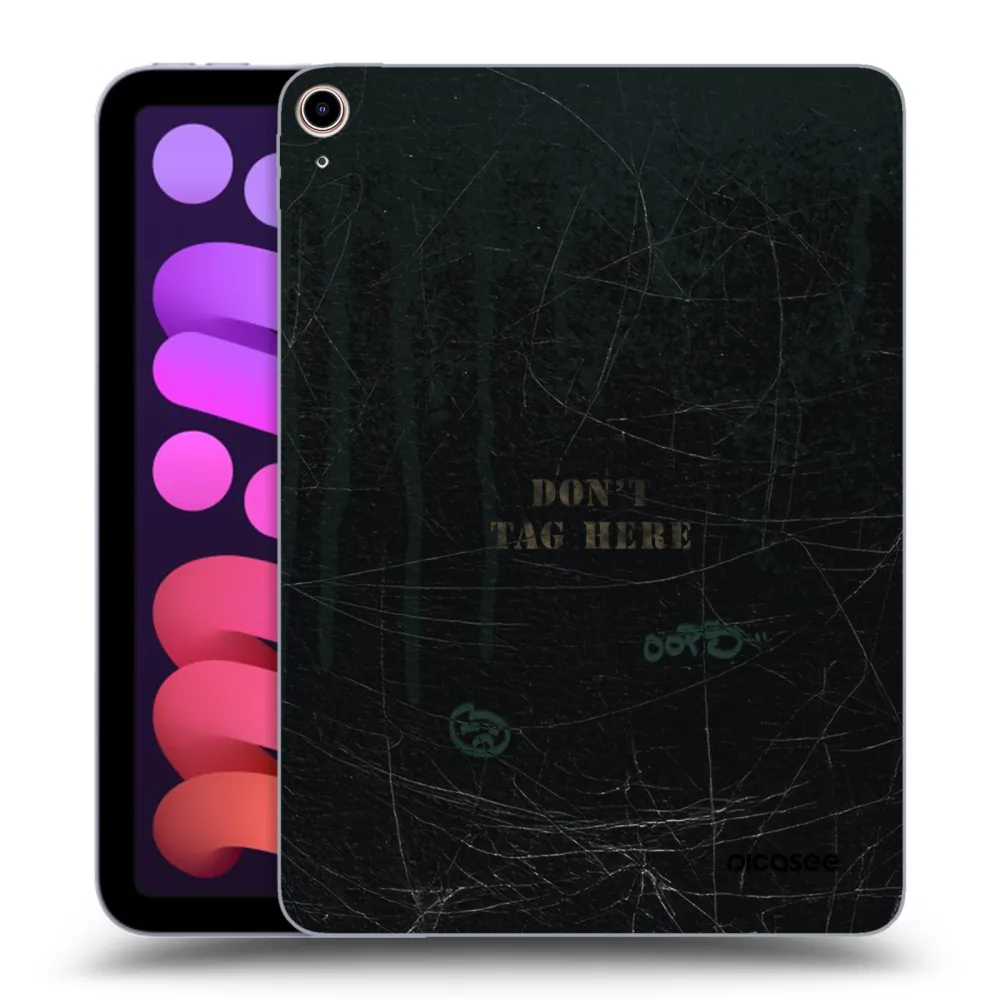 Picasee silikonový průhledný obal pro Apple iPad mini 2021 (6. gen) - DON´T TAG