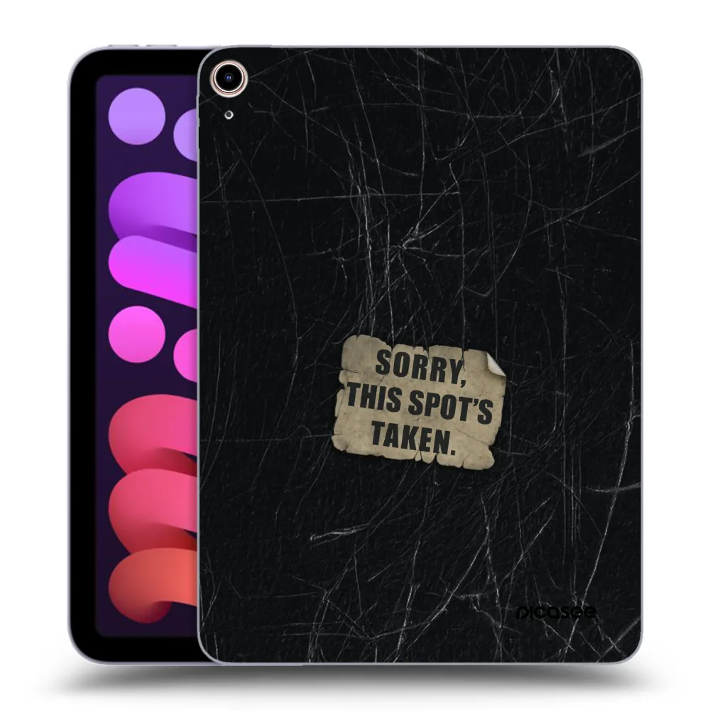 Picasee silikonový průhledný obal pro Apple iPad mini 2021 (6. gen) - SORRY