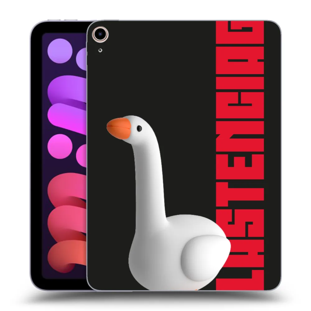 Picasee silikonový průhledný obal pro Apple iPad mini 2021 (6. gen) - Kiky Ricky