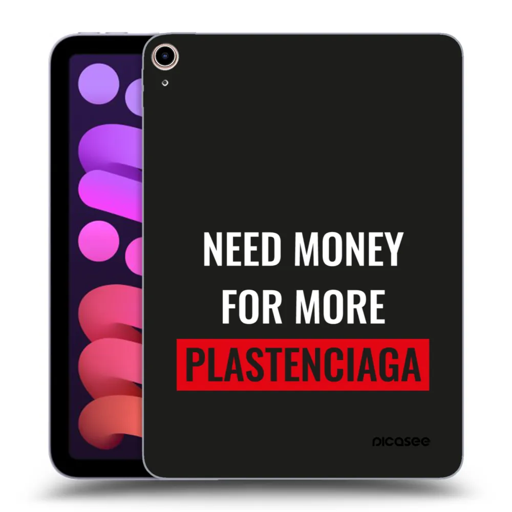 Picasee silikonový průhledný obal pro Apple iPad mini 2021 (6. gen) - More PLASTENCIAGA