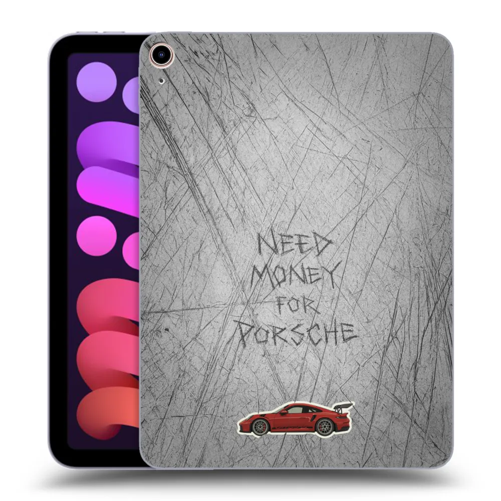 Picasee silikonový průhledný obal pro Apple iPad mini 2021 (6. gen) - Garage Scratch