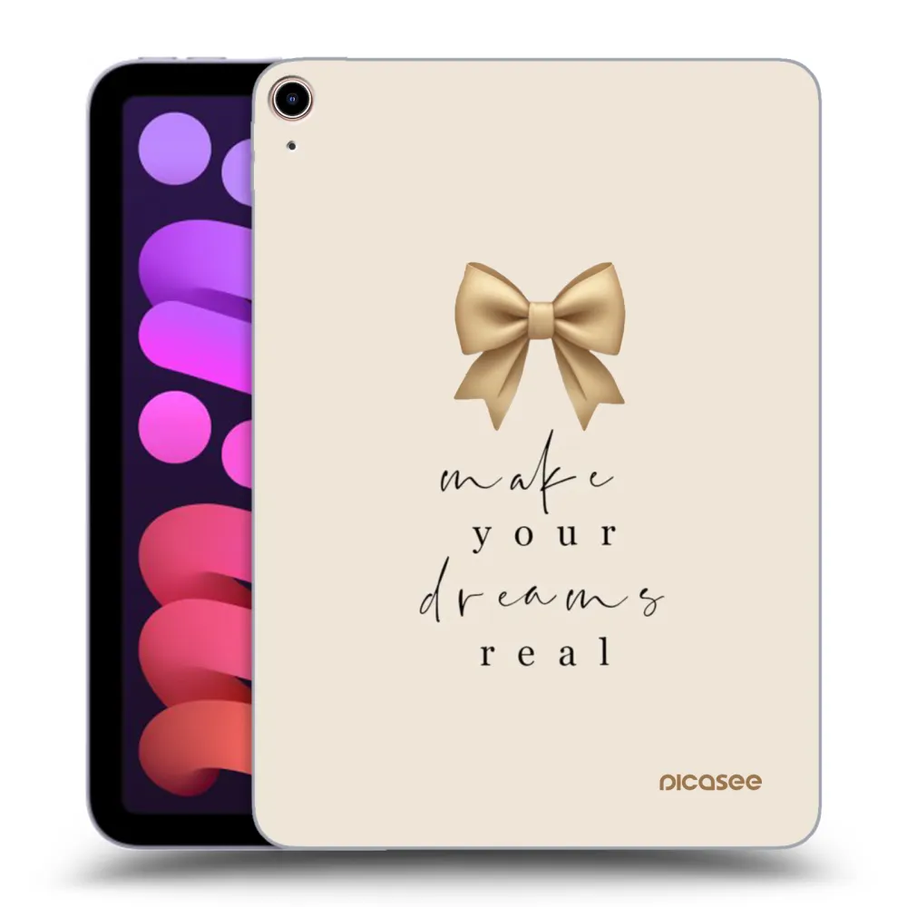 Picasee silikonový průhledný obal pro Apple iPad mini 2021 (6. gen) - Golden Dream