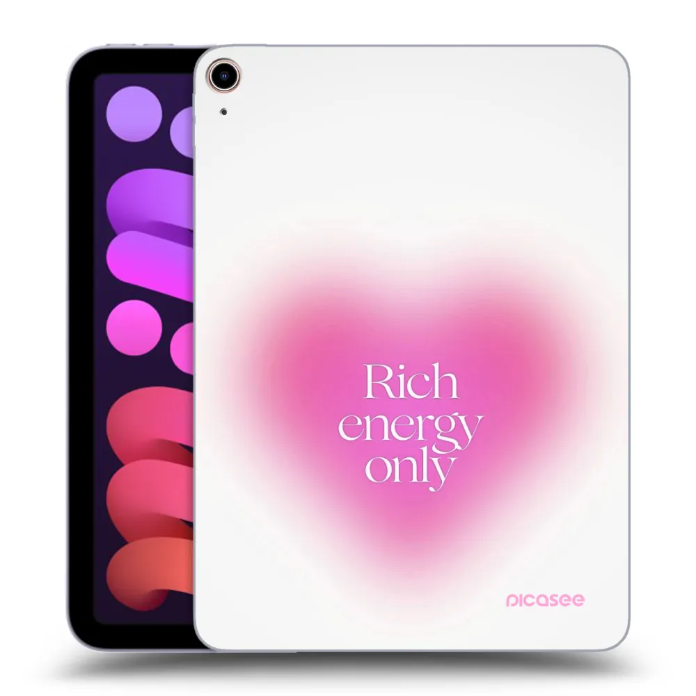 Picasee silikonový průhledný obal pro Apple iPad mini 2021 (6. gen) - Rich Energy