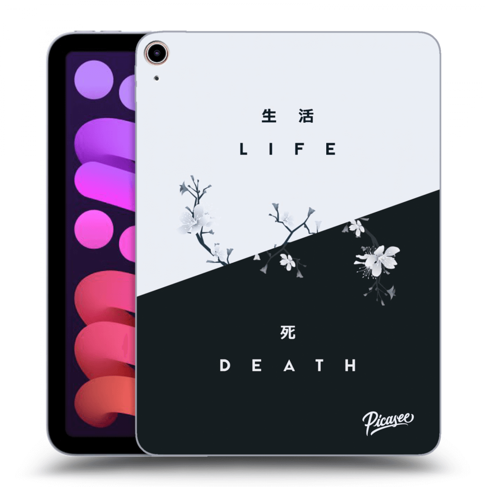 Picasee silikonový černý obal pro Apple iPad mini 2021 (6. gen) - Life - Death