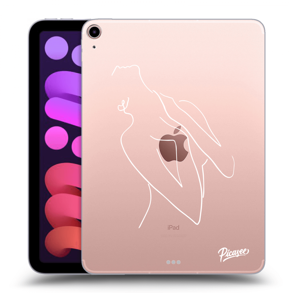 Picasee silikonový průhledný obal pro Apple iPad mini 2021 (6. gen) - Sensual girl White