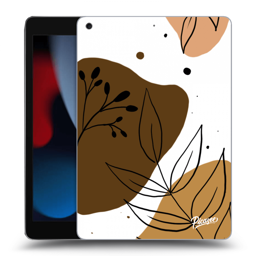 Picasee silikonový průhledný obal pro Apple iPad 10.2" 2021 (9. gen) - Boho style