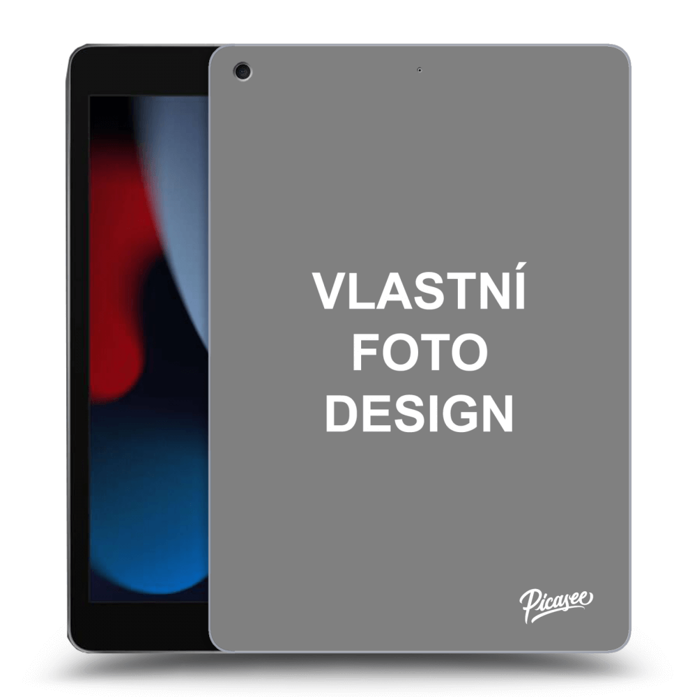 Picasee silikonový průhledný obal pro Apple iPad 10.2" 2021 (9. gen) - Vlastní fotka/motiv