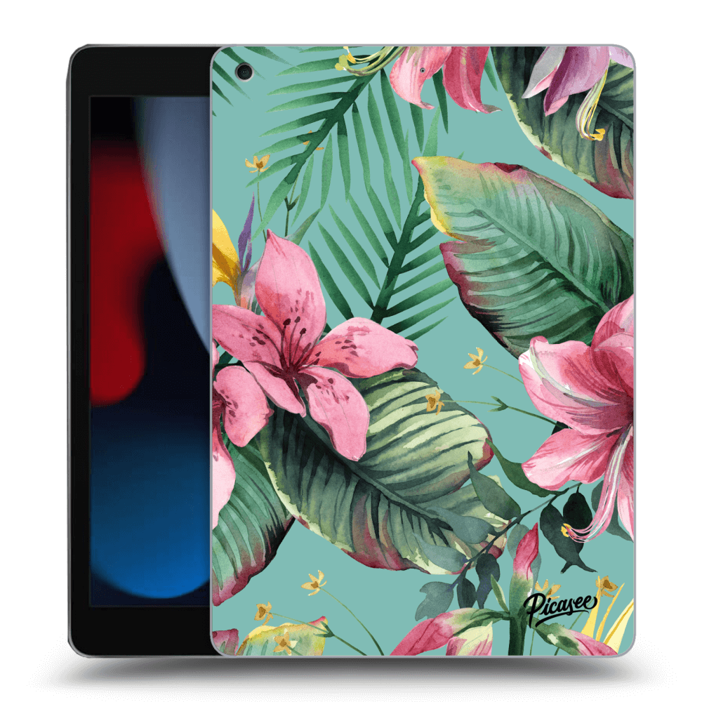 Picasee silikonový průhledný obal pro Apple iPad 10.2" 2021 (9. gen) - Hawaii