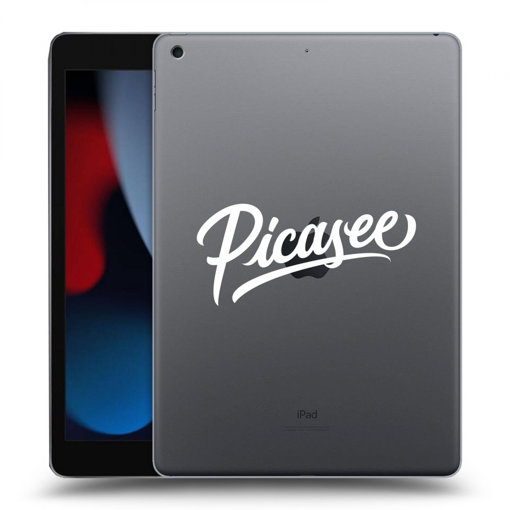 Picasee silikonový průhledný obal pro Apple iPad 10.2" 2021 (9. gen) - Picasee - White