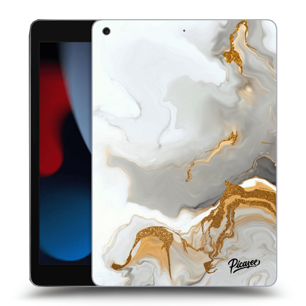 Picasee silikonový černý obal pro Apple iPad 10.2" 2021 (9. gen) - Her