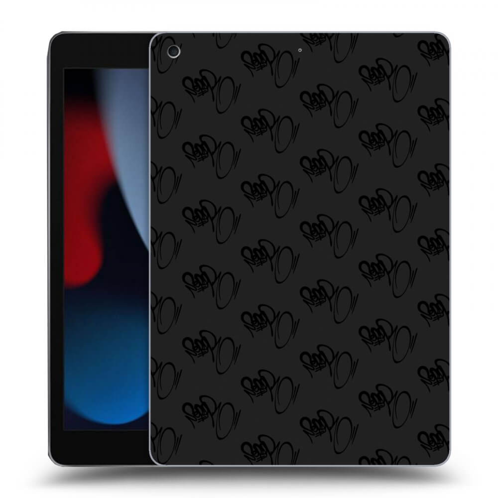Picasee silikonový černý obal pro Apple iPad 10.2" 2021 (9. gen) - Separ - Black On Black 1
