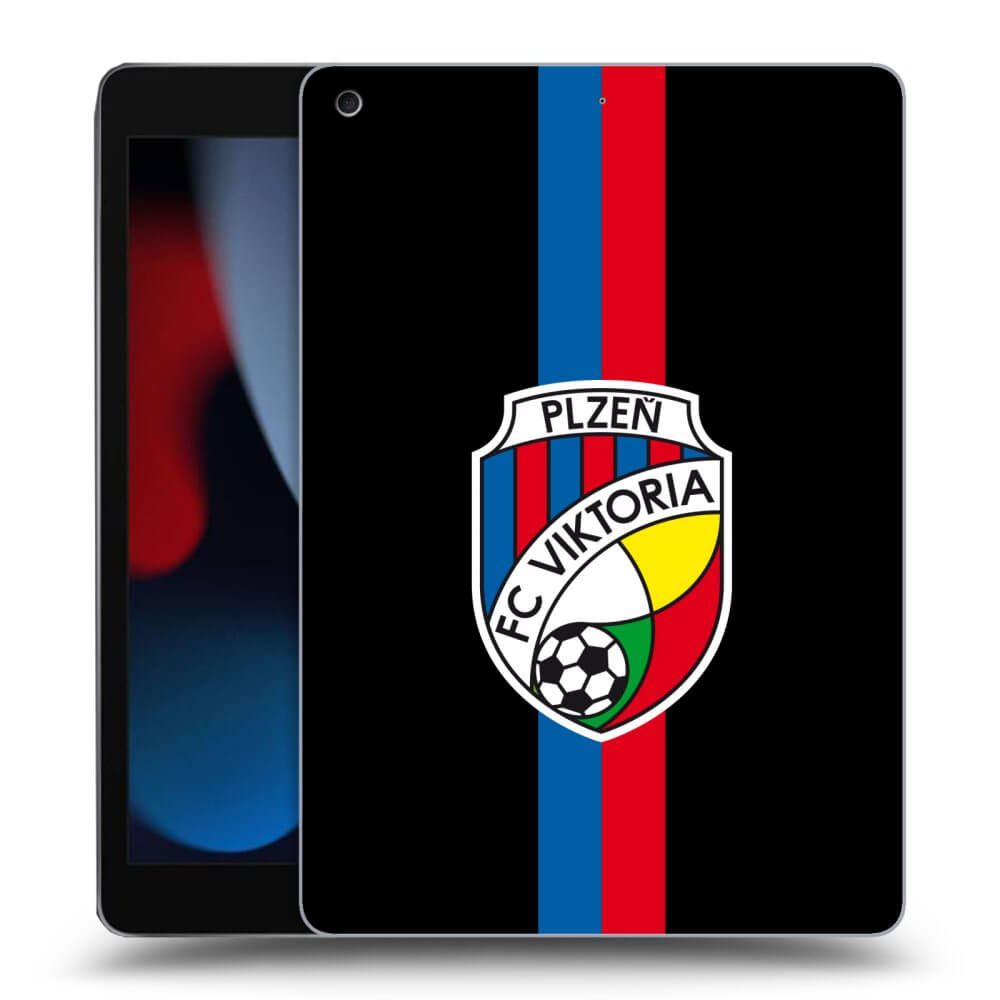 Picasee silikonový černý obal pro Apple iPad 10.2" 2021 (9. gen) - FC Viktoria Plzeň H