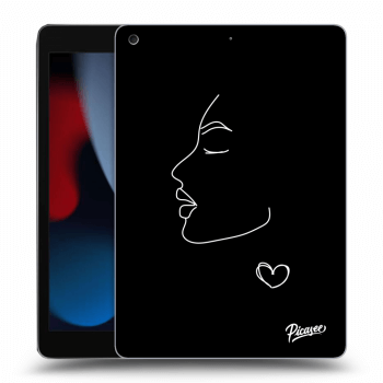 Picasee silikonový černý obal pro Apple iPad 10.2" 2021 (9. gen) - Couple girl White
