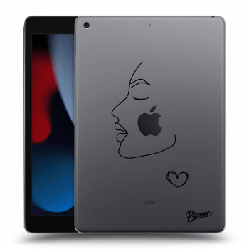 Picasee silikonový průhledný obal pro Apple iPad 10.2" 2021 (9. gen) - Couple girl