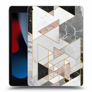 Picasee silikonový průhledný obal pro Apple iPad 10.2" 2021 (9. gen) - Light geometry