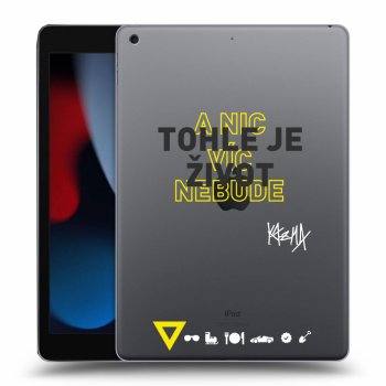 Obal pro Apple iPad 10.2" 2021 (9. gen) - Kazma - TOHLE JE ŽIVOT A NIC VÍC NEBUDE