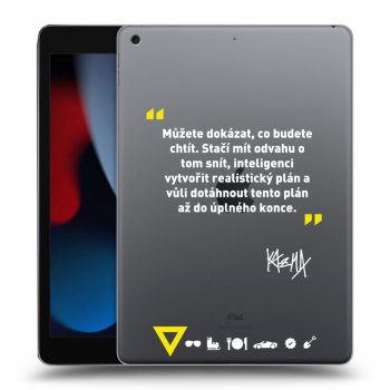 Obal pro Apple iPad 10.2" 2021 (9. gen) - Kazma - MŮŽETE DOKÁZAT, CO BUDETE CHTÍT