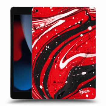 Obal pro Apple iPad 10.2" 2021 (9. gen) - Red black