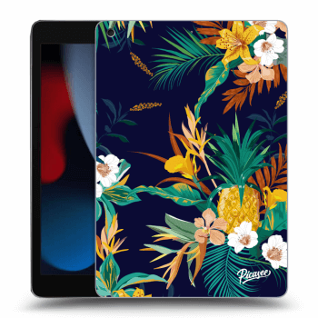 Picasee silikonový průhledný obal pro Apple iPad 10.2" 2021 (9. gen) - Pineapple Color