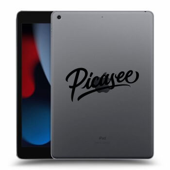 Picasee silikonový průhledný obal pro Apple iPad 10.2" 2021 (9. gen) - Picasee - black
