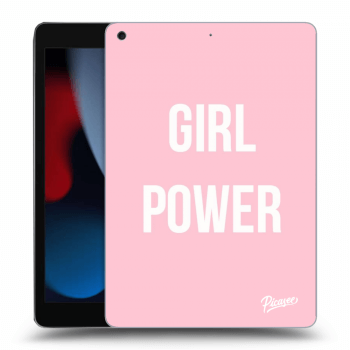 Picasee silikonový průhledný obal pro Apple iPad 10.2" 2021 (9. gen) - Girl power