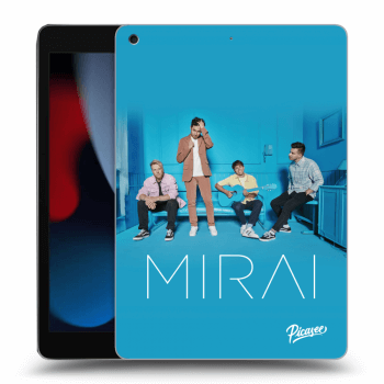 Picasee silikonový průhledný obal pro Apple iPad 10.2" 2021 (9. gen) - Mirai - Blue