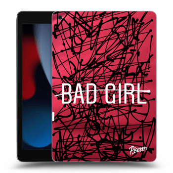 Picasee silikonový průhledný obal pro Apple iPad 10.2" 2021 (9. gen) - Bad girl