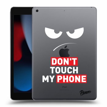 Obal pro Apple iPad 10.2" 2021 (9. gen) - Angry Eyes - Transparent