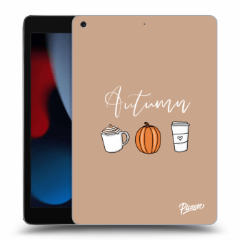 Picasee silikonový průhledný obal pro Apple iPad 10.2" 2021 (9. gen) - Autumn
