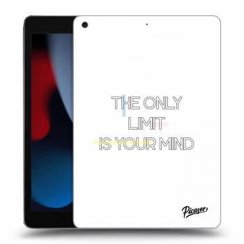 Picasee silikonový černý obal pro Apple iPad 10.2" 2021 (9. gen) - The only limit is your mind