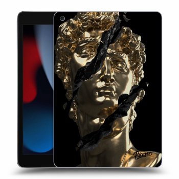 Picasee silikonový černý obal pro Apple iPad 10.2" 2021 (9. gen) - Golder