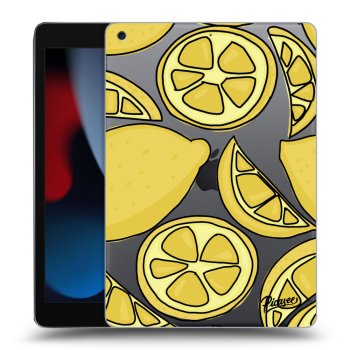 Picasee silikonový průhledný obal pro Apple iPad 10.2" 2021 (9. gen) - Lemon