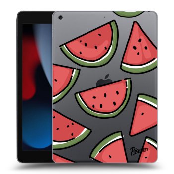 Picasee silikonový průhledný obal pro Apple iPad 10.2" 2021 (9. gen) - Melone