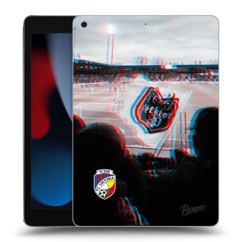 Picasee silikonový průhledný obal pro Apple iPad 10.2" 2021 (9. gen) - FC Viktoria Plzeň B