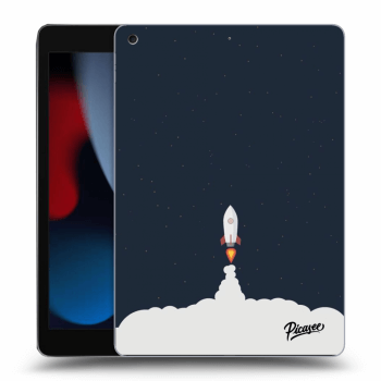 Picasee silikonový průhledný obal pro Apple iPad 10.2" 2021 (9. gen) - Astronaut 2