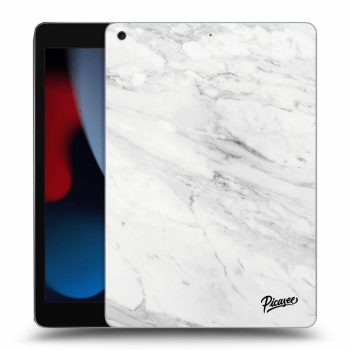 Obal pro Apple iPad 10.2" 2021 (9. gen) - White marble