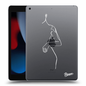 Picasee silikonový průhledný obal pro Apple iPad 10.2" 2021 (9. gen) - Simple body White