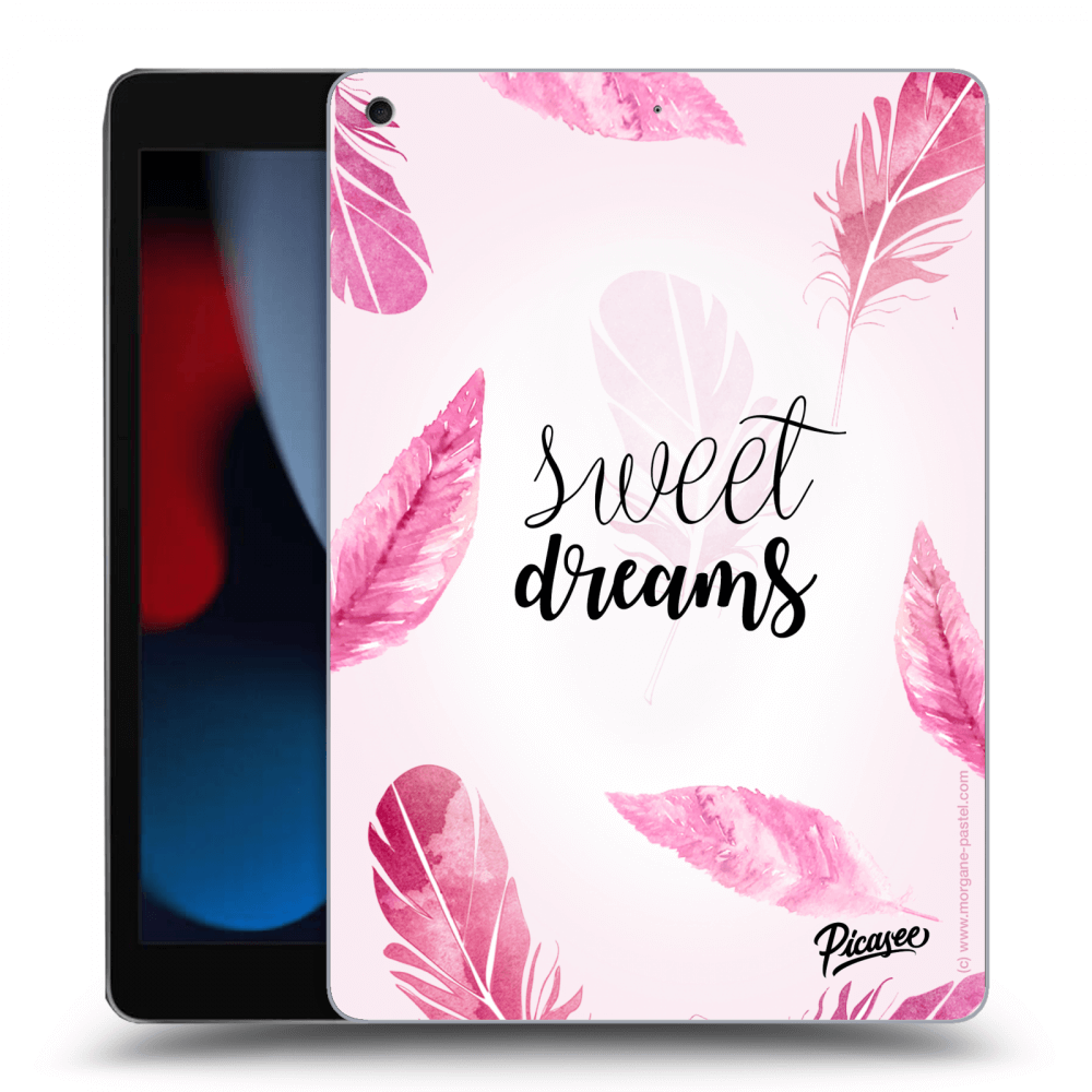 Picasee silikonový průhledný obal pro Apple iPad 10.2" 2021 (9. gen) - Sweet dreams