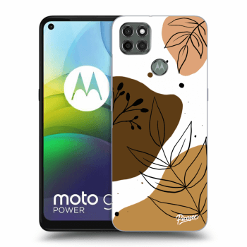 Picasee silikonový černý obal pro Motorola Moto G9 Power - Boho style