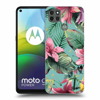 Picasee silikonový černý obal pro Motorola Moto G9 Power - Hawaii