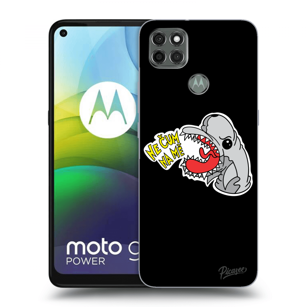 Picasee silikonový černý obal pro Motorola Moto G9 Power - Nečum na mě 2