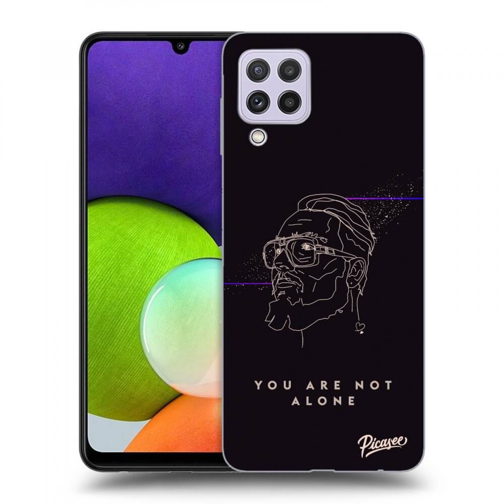 Picasee ULTIMATE CASE pro Samsung Galaxy A22 A225F 4G - You are not alone