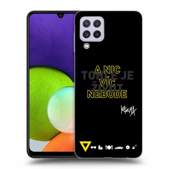 Obal pro Samsung Galaxy A22 A225F - Kazma - TOHLE JE ŽIVOT A NIC VÍC NEBUDE
