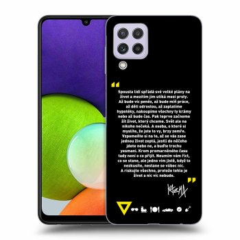 Obal pro Samsung Galaxy A22 A225F 4G - Kazma - BUĎTE TROCHU YESMANI