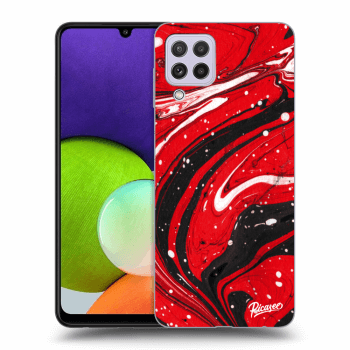 Obal pro Samsung Galaxy A22 A225F - Red black