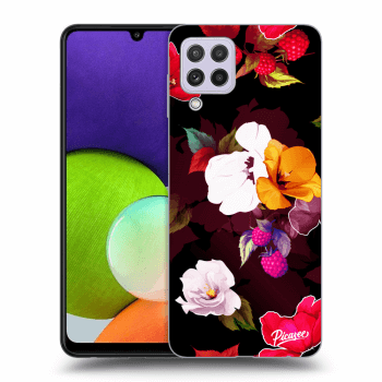 Obal pro Samsung Galaxy A22 A225F 4G - Flowers and Berries